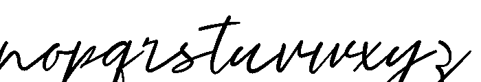 Danella Jasmine Font LOWERCASE