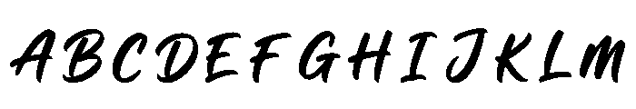 Danevang Font UPPERCASE