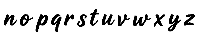 Danevang Font LOWERCASE