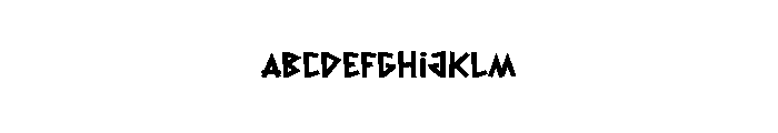 Danger Tiger Font UPPERCASE