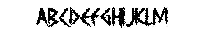 DangerousBlack FONT