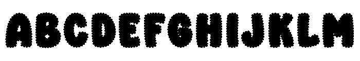 Dangling Hearts Font UPPERCASE