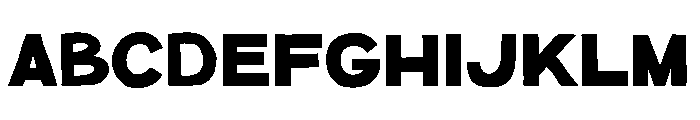 Dango Sans Font UPPERCASE