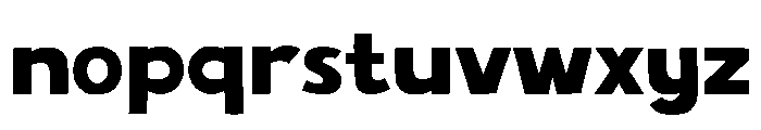 Dango Sans Font LOWERCASE