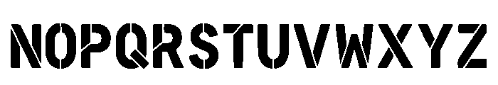 Daniil Regular Font UPPERCASE