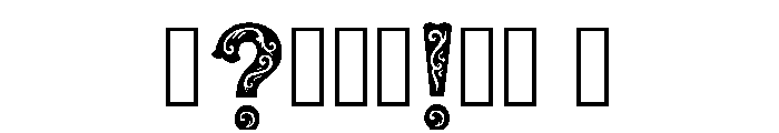 Danio Regular Font OTHER CHARS