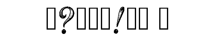 Danish Regular Font OTHER CHARS