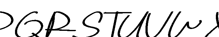 Dannia Roseline Font UPPERCASE