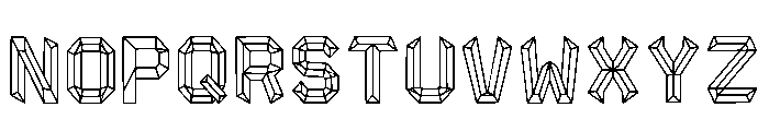 Dannie Regular Font UPPERCASE