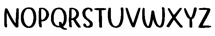 Dantellaz Regular Font UPPERCASE