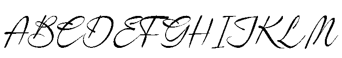Danthalion Font UPPERCASE