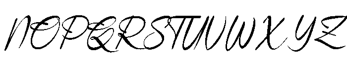 Danthalion Font UPPERCASE
