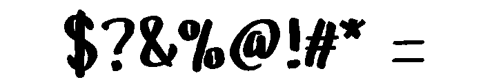 Darajat-Bold Font OTHER CHARS