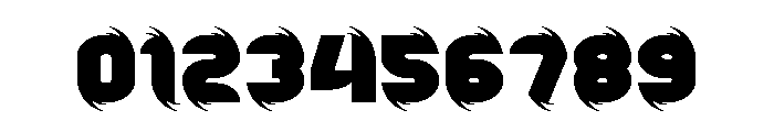 Dare Fast Font OTHER CHARS