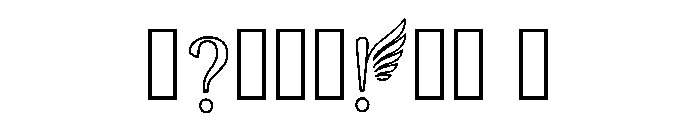 Daren Regular Font OTHER CHARS