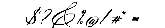 Dargombes Font OTHER CHARS