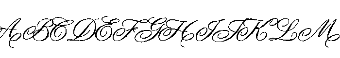Dargombes Font UPPERCASE