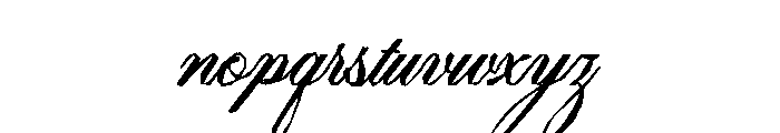 Dargombes Font LOWERCASE