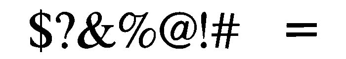 Dargon Font OTHER CHARS
