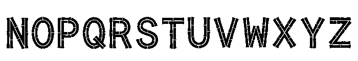 Dari Regular Font LOWERCASE