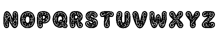Darian Regular Font LOWERCASE