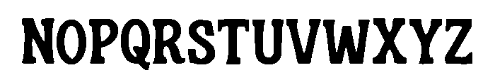 Dark_Academia Font LOWERCASE