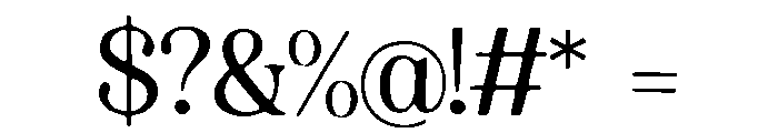 Dark_Cyan Font OTHER CHARS