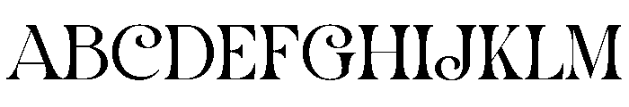 Dark Grind Font UPPERCASE