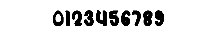 Dark Hole Font OTHER CHARS