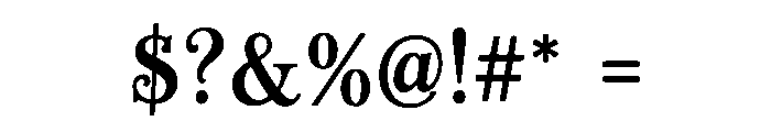Dark Kingdom Font OTHER CHARS