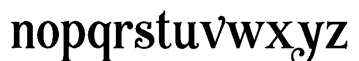 Dark Kingdom Font LOWERCASE