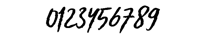 Dark Midnight Bold Font OTHER CHARS