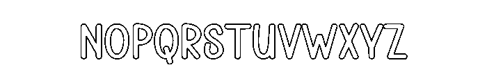 Dark Mode Font LOWERCASE