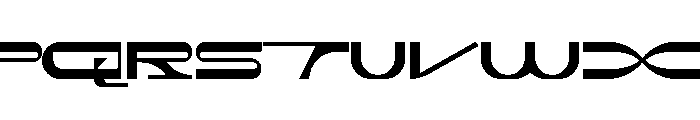 Dark Nexis Font UPPERCASE