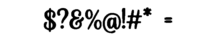 Dark_Olive Font OTHER CHARS