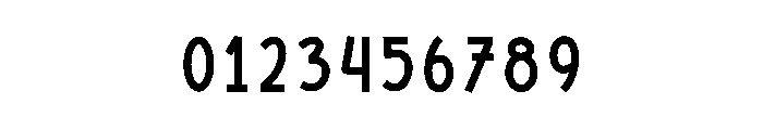 Dark Road Font OTHER CHARS