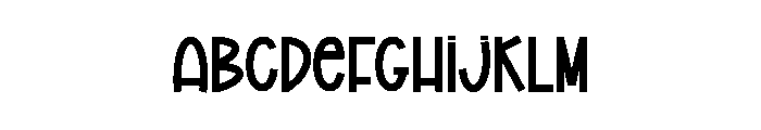 Dark Road Font UPPERCASE