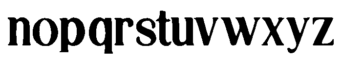 Dark_Romance Font LOWERCASE