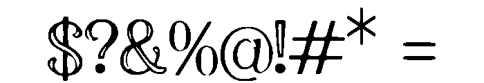 Dark_Royalty Font OTHER CHARS