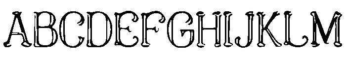 Dark_Royalty Font UPPERCASE