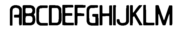 Dark_Sea Font UPPERCASE