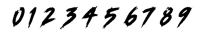 Dark Seraph Font OTHER CHARS