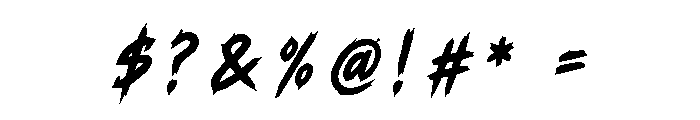 Dark Seraph Font OTHER CHARS