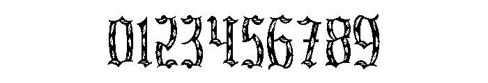 Dark Spire Four Font OTHER CHARS