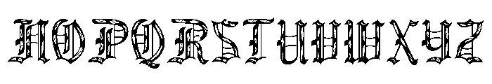 Dark Spire Four Font UPPERCASE