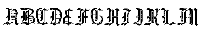Dark Spire Two Font UPPERCASE