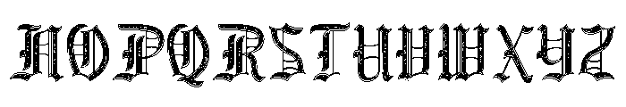 Dark Spire Two Font UPPERCASE