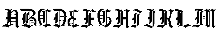 Dark Spire Font UPPERCASE
