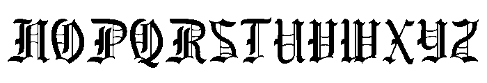 Dark Spire Font UPPERCASE