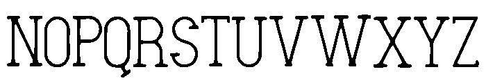 DarkOrange Font UPPERCASE